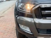 Cần bán Ford Ranger Wildtrark 3.2 năm 2016, màu đen, xe nhập