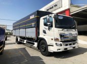 Hino 8 tấn - Thùng mui bạt nhôm full inox - Euro4 - Đời 2021