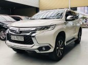 Cần bán Mitsubishi Pajero Sport 4x4 AT năm 2018, màu trắng còn mới, giá 880tr