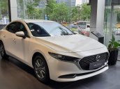 [Mazda Lê Văn Lương] bán xe Mazda 3 1.5L Luxury màu trắng, ưu đãi tiền mặt và nhiều khuyến mại khác