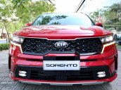 Kia Sorento 2.2D Signature 2021 máy dầu màu đỏ giao liền, đưa trước 424 triệu + tặng BHVC