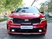 Kia Sorento 2.2D Signature 2021 máy dầu màu đỏ giao liền, đưa trước 424 triệu + tặng BHVC