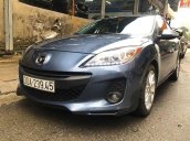 Cần bán Mazda 3 năm sản xuất 2014, màu xanh lam còn mới, giá 430tr