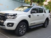 Bán xe Ford Ranger Wildtrak đời 2018, màu trắng, nhập khẩu số tự động, giá chỉ 486 triệu