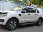 Bán xe Ford Ranger Wildtrak đời 2018, màu trắng, nhập khẩu số tự động, giá chỉ 486 triệu