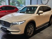 [Mazda Lê Văn Lương] bán xe Mazda CX-8 2.5L Luxury màu trắng, khuyến mại lớn chỉ từ 350 triệu nhận xe ngay