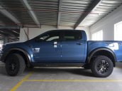 Vua bán tải Ford Ranger Raptor 2.0 AT 4x4, 2021, màu xanh lam, nhập khẩu Thái Lan, hỗ trợ lãi suất thấp nhất