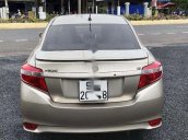 Bán xe Toyota Vios 2015, màu ghi vàng, số sàn giá cạnh tranh