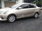 Bán xe Toyota Vios 2015, màu ghi vàng, số sàn giá cạnh tranh