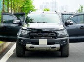 Cần bán lại xe Ford Ranger Wildtrak 3.2 sản xuất năm 2017, màu đen, nhập khẩu nguyên chiếc số tự động, giá 789tr