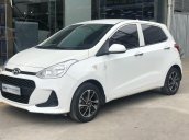 Bán Hyundai Grand i10 1.2MT sản xuất 2017, màu trắng, nhập khẩu