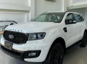 Bán Ford Everest New 2021, sẵn xe, đủ màu giao toàn quốc, giá cực ưu đãi, giảm tiền mặt tặng kèm phụ kiện chính hãng