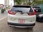 Sàn ô tô Hà Nội bán Honda CRV 1.5Turbo bản L đăng ký 2019 màu trắng, xe tư nhân chính chủ đi rất ít