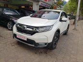 Sàn ô tô Hà Nội bán Honda CRV 1.5Turbo bản L đăng ký 2019 màu trắng, xe tư nhân chính chủ đi rất ít