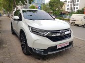 Sàn ô tô Hà Nội bán Honda CRV 1.5Turbo bản L đăng ký 2019 màu trắng, xe tư nhân chính chủ đi rất ít