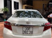 Cần bán xe Toyota Vios 1.5E sản xuất 2016, màu trắng số tự động, giá chỉ 418 triệu