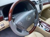 Bán Lexus LS 460L năm sản xuất 2008, màu đen, nhập khẩu còn mới