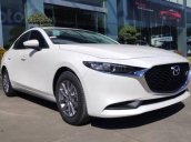 Xe all New Mazda 3 Deluxe 2021 - màu trắng, xe giao ngay tại Đồng Nai -tặng BHVC