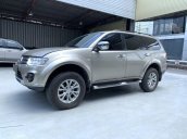 Bán xe Mitsubishi Pajero Sport MT sản xuất 2017, màu vàng cát còn mới