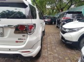 Toyota Fortuner 2.7 1 cầu 2016, màu trắng chạy băng băng