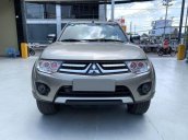 Bán xe Mitsubishi Pajero Sport MT sản xuất 2017, màu vàng cát còn mới