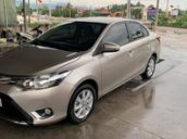 Cần bán xe Toyota Vios E MT sản xuất 2017, màu ghi vàng