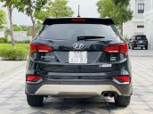 Bán ô tô Hyundai Santa Fe đời 2017, màu đen