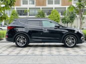 Bán ô tô Hyundai Santa Fe đời 2017, màu đen