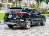 Bán ô tô Hyundai Santa Fe đời 2017, màu đen