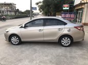 Bán Toyota Vios màu vàng biển Sài Gòn sản xuất 2017, 395 triệu