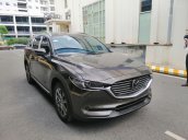 [Mazda Lê Văn Lương] bán xe Mazda CX-8 Premium màu xám, giảm giá tiền mặt cho phiên bản giới hạn