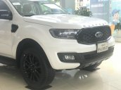 Giao ngay Ford Everest Sport 2021, trắng, giảm tiền mặt trực tiếp, tặng BHTV, gói phụ kiện