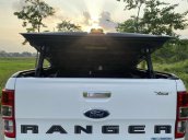 Bán xe Ford Ranger XLT 4x4 sản xuất 2019, màu trắng, xe nhập số tự động