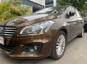 Cần bán gấp Suzuki Ciaz sản xuất 2017, màu nâu còn mới