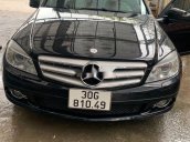 Xe Mercedes C class sản xuất năm 2009, màu đen còn mới, giá 405tr