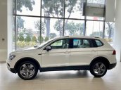 Tiguan Luxury S 2021 màu trắng - nội thất trắng xám, 1 xe giao ngay