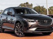 [Mazda Lê Văn Lương] bán xe CX-3 Premium màu xám ánh kim cao cấp, giá tốt