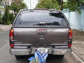 Bán Mitsubishi Triton GLS nhập khẩu 2 cầu máy dầu 2.5, số tự động, đời T12/2014, màu nâu tuyệt đẹp mới 80%