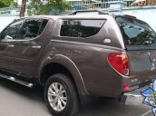 Bán Mitsubishi Triton GLS nhập khẩu 2 cầu máy dầu 2.5, số tự động, đời T12/2014, màu nâu tuyệt đẹp mới 80%