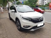 Honda CRV 2.4 AT năm 2015 màu trắng, xe tư nhân chính chủ đi rất ít