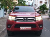 Bán Toyota Hilux G 2 cầu máy dầu 2.8 số tự động, model 2017, sx T12/2016, màu đỏ tuyệt đẹp mới 80%