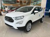 Sẵn lô xe Ecosport Titanium, đủ màu, giao ngay, quà tặng khủng gồm bảo hiểm thân vỏ, gói phụ kiện. Giao ngay