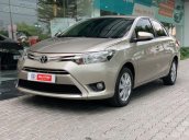 Cần bán xe Toyota Vios năm sản xuất 2015, màu vàng giá cạnh tranh 370tr