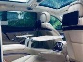 Mercedes S450 Maybach model 2020 Ruby Black, kem biển TP - tên tư nhân