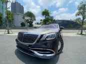 Mercedes S450 Maybach model 2020 Ruby Black, kem biển TP - tên tư nhân