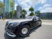 Mercedes S450 Maybach model 2020 Ruby Black, kem biển TP - tên tư nhân