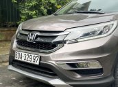 Cần bán lại xe Honda CR V 2.4AT 2016, màu nâu chính chủ, giá chỉ 739 triệu
