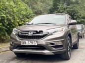 Cần bán lại xe Honda CR V 2.4AT 2016, màu nâu chính chủ, giá chỉ 739 triệu