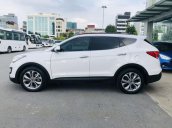 Cần bán gấp Hyundai Santa Fe đời 2015, màu trắng