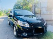 Bán Chevrolet Aveo 2018, màu đen chính chủ, giá 308tr